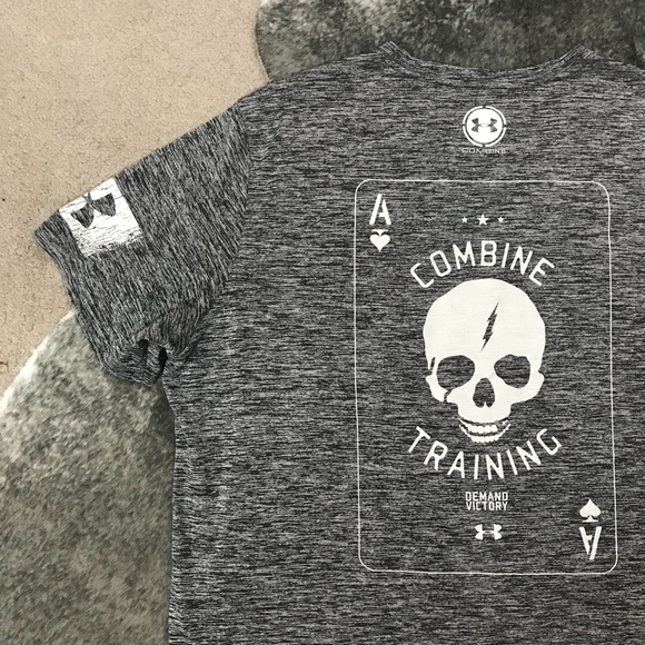 under armour skull shirt